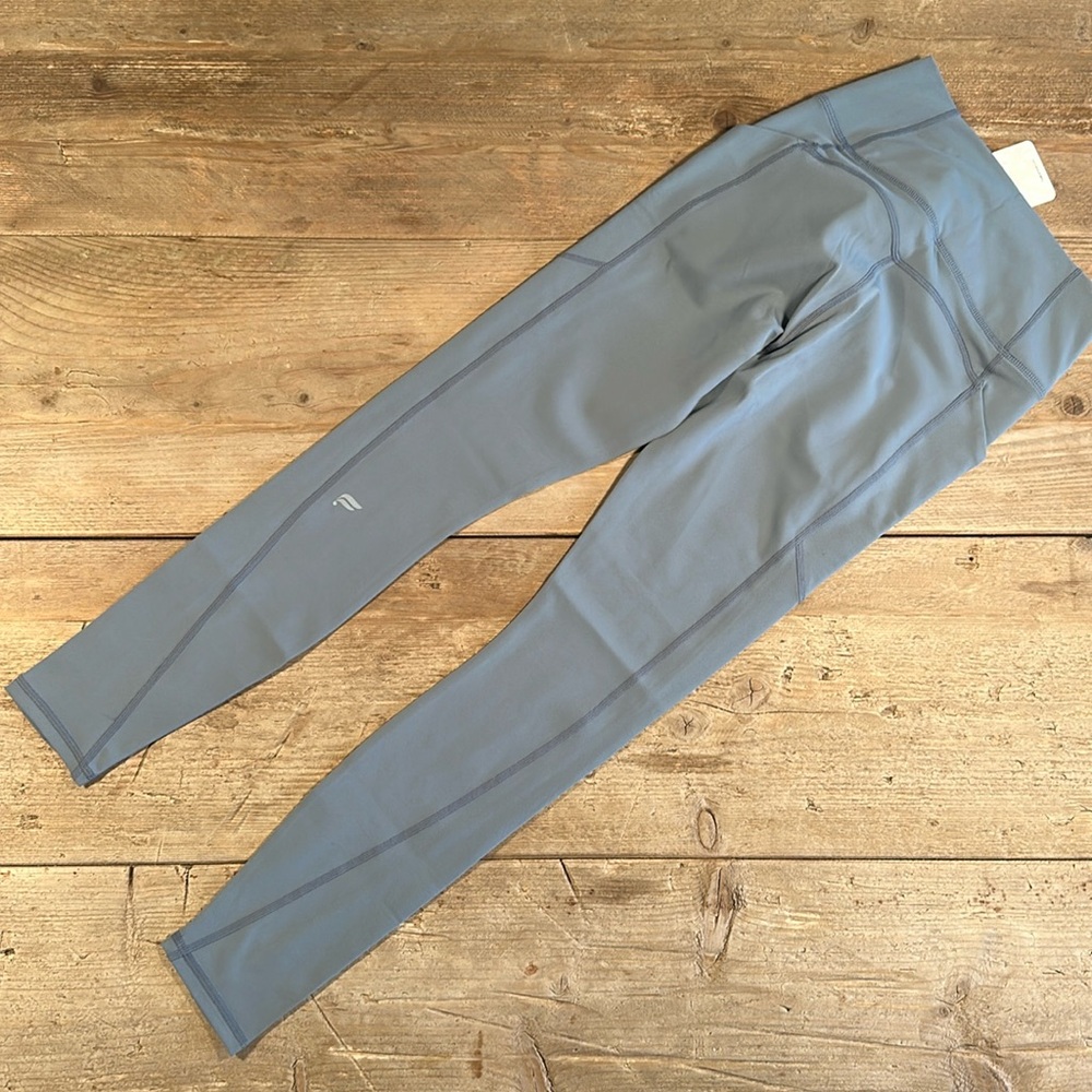 NWT- Fabletics PureLuxe HW Pocket Full length Leggings-  STORM CLOUD (27”) - Picture 2 of 10